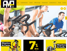Tablet Screenshot of ampsport.cl